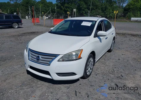 2015 Nissan Sentra Fe+ S/S/Sl/Sr/Sv from USA, damaged, VIN 3N1AB7AP5FY314134